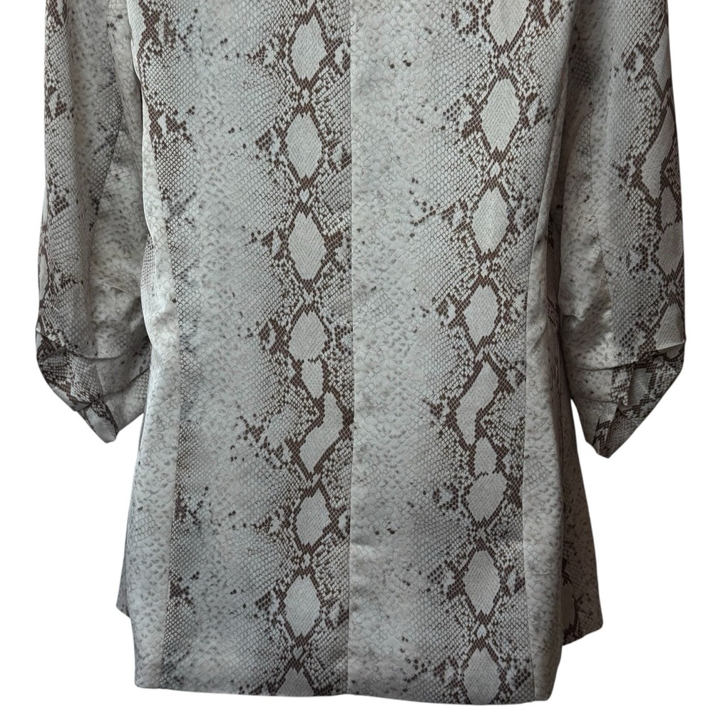 NEW Bishop + Young Satin Iconic Python Print Ligh… - image 7